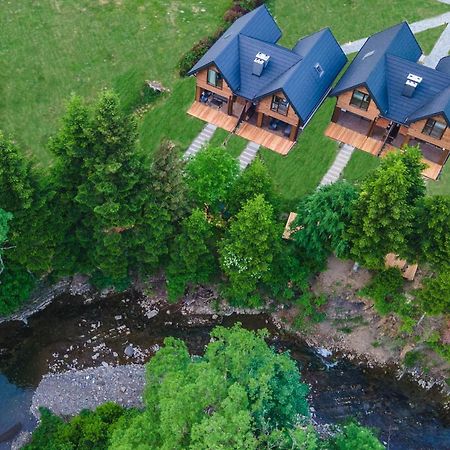 Novosiele Residence - Nad Gorska Rzeka - Lesne Spa Sauna Jacuzzi - Bieszczady Bystre  Exteriör bild