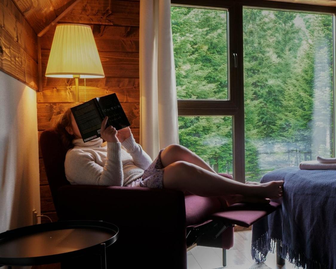 Novosiele Residence - Nad Gorska Rzeka - Lesne Spa Sauna Jacuzzi - Bieszczady Bystre  Exteriör bild