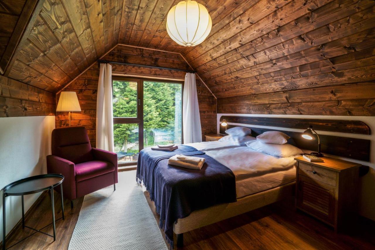 Novosiele Residence - Nad Gorska Rzeka - Lesne Spa Sauna Jacuzzi - Bieszczady Bystre  Exteriör bild