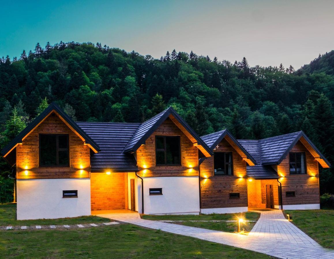 Novosiele Residence - Nad Gorska Rzeka - Lesne Spa Sauna Jacuzzi - Bieszczady Bystre  Exteriör bild