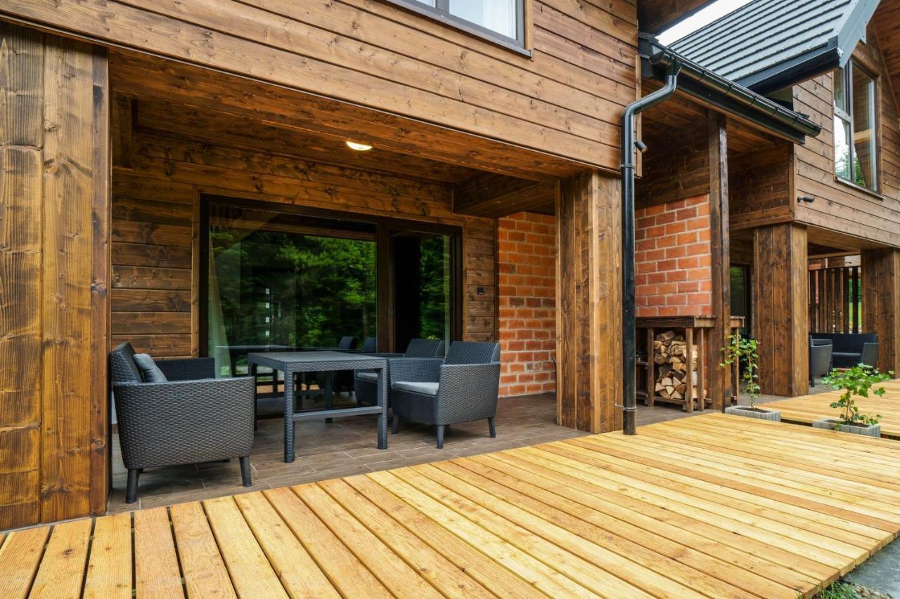 Novosiele Residence - Nad Gorska Rzeka - Lesne Spa Sauna Jacuzzi - Bieszczady Bystre  Exteriör bild