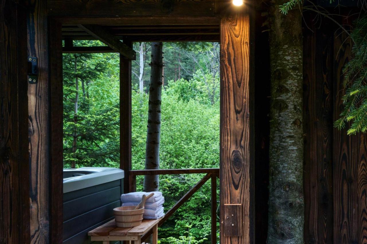 Novosiele Residence - Nad Gorska Rzeka - Lesne Spa Sauna Jacuzzi - Bieszczady Bystre  Exteriör bild