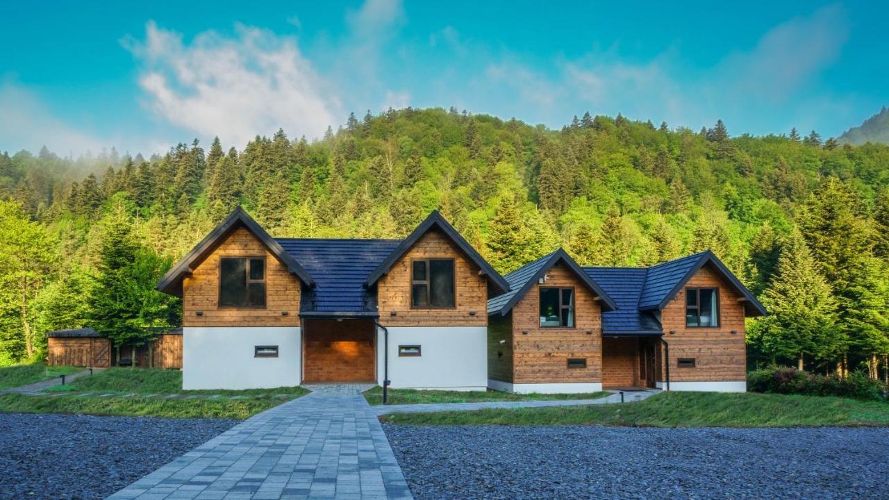 Novosiele Residence - Nad Gorska Rzeka - Lesne Spa Sauna Jacuzzi - Bieszczady Bystre  Exteriör bild