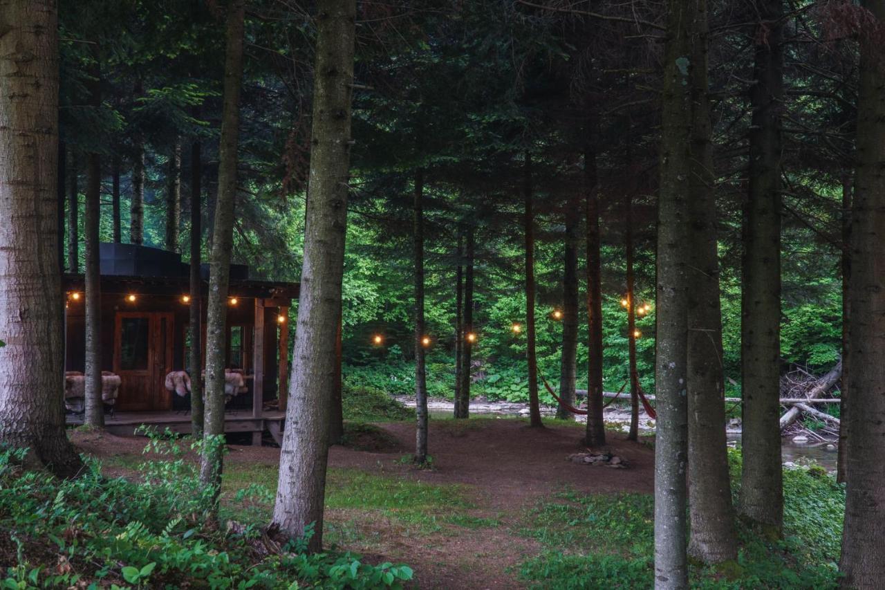 Novosiele Residence - Nad Gorska Rzeka - Lesne Spa Sauna Jacuzzi - Bieszczady Bystre  Exteriör bild