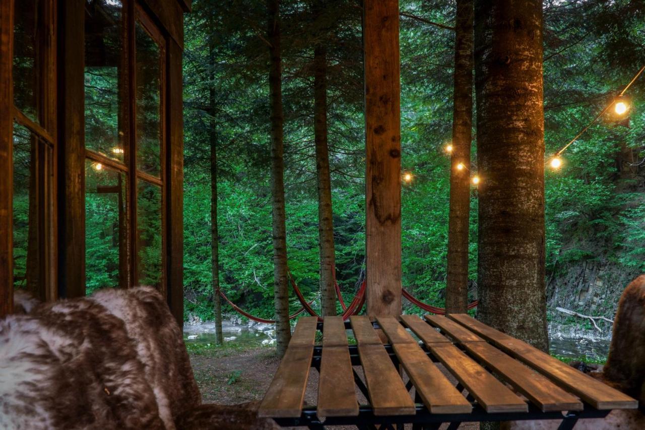 Novosiele Residence - Nad Gorska Rzeka - Lesne Spa Sauna Jacuzzi - Bieszczady Bystre  Exteriör bild