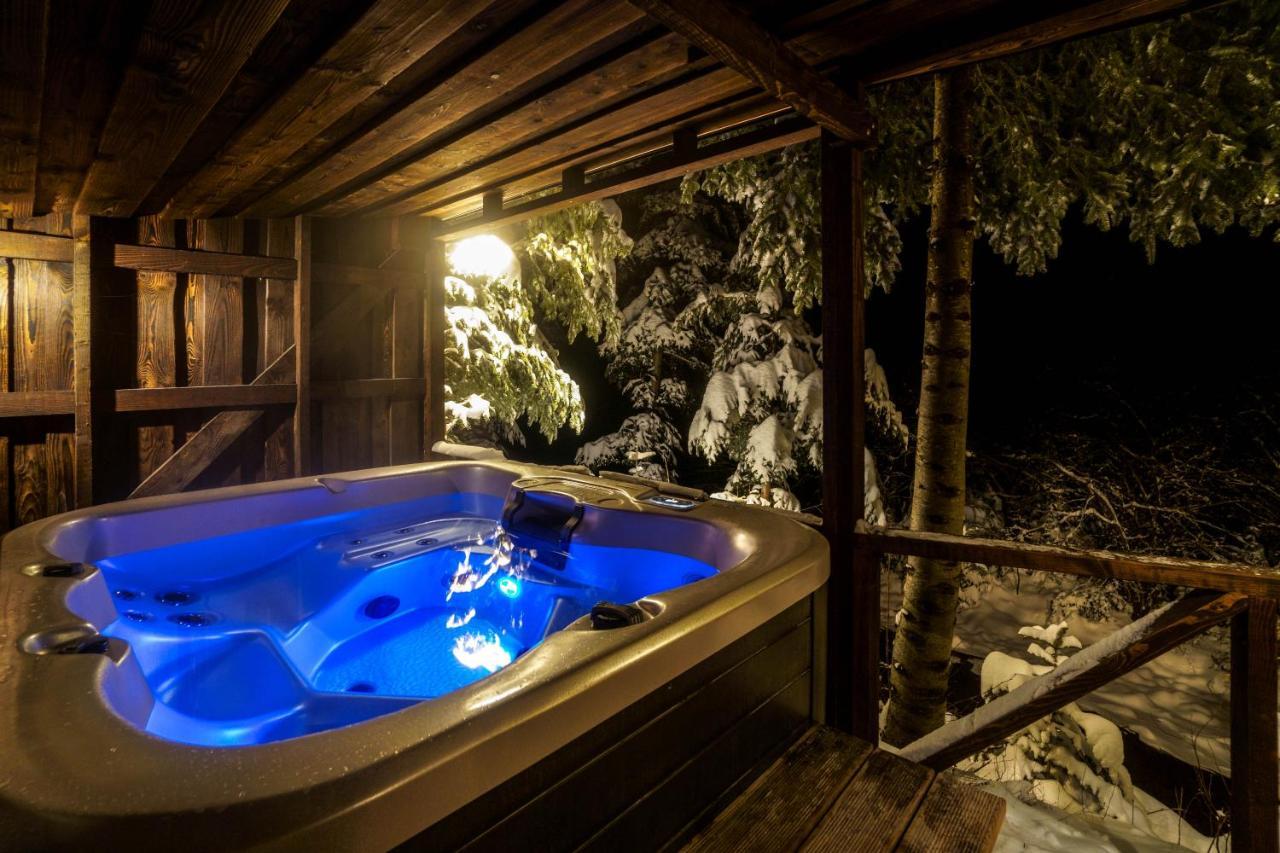 Novosiele Residence - Nad Gorska Rzeka - Lesne Spa Sauna Jacuzzi - Bieszczady Bystre  Exteriör bild
