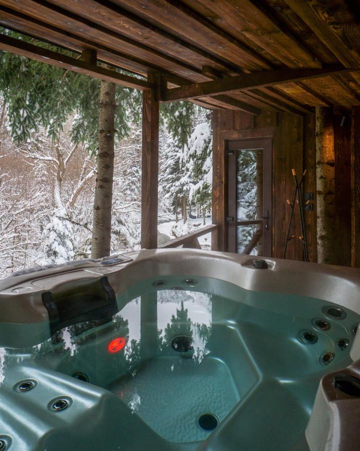 Novosiele Residence - Nad Gorska Rzeka - Lesne Spa Sauna Jacuzzi - Bieszczady Bystre  Exteriör bild