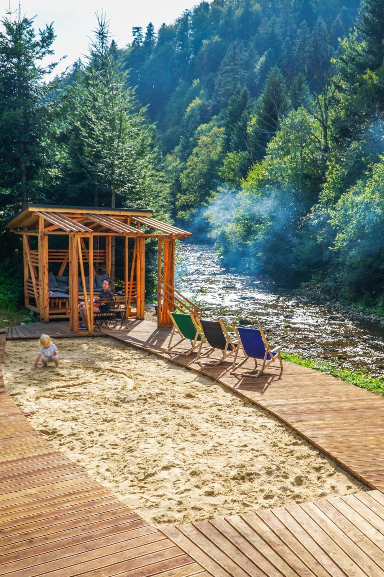 Novosiele Residence - Nad Gorska Rzeka - Lesne Spa Sauna Jacuzzi - Bieszczady Bystre  Exteriör bild